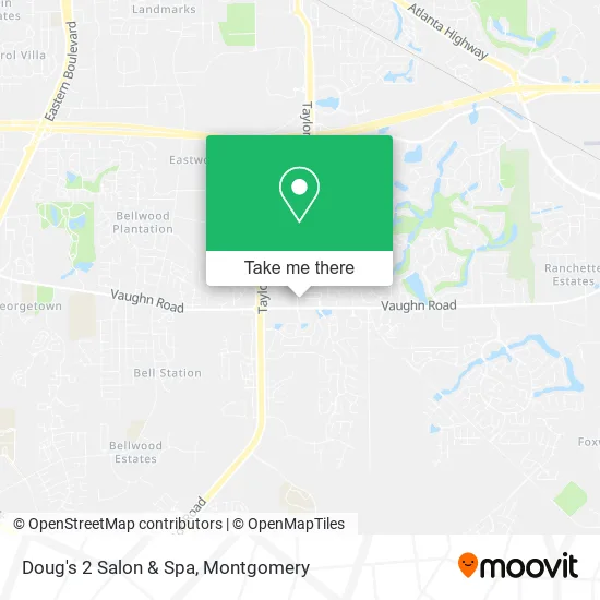 Mapa de Doug's 2 Salon & Spa