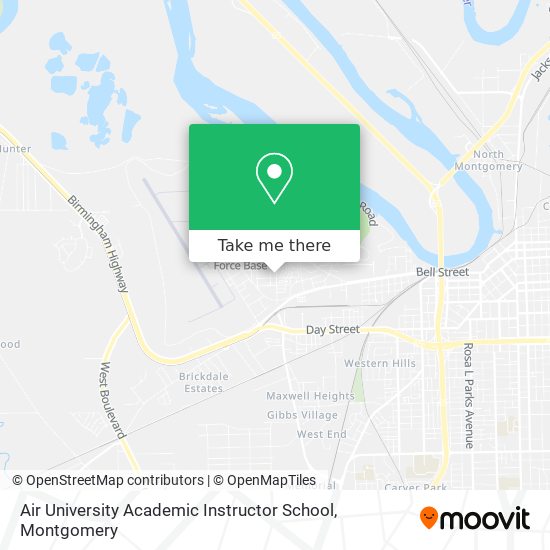 Air University Academic Instructor School map