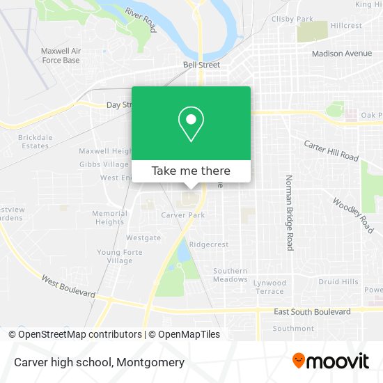 Carver high school map