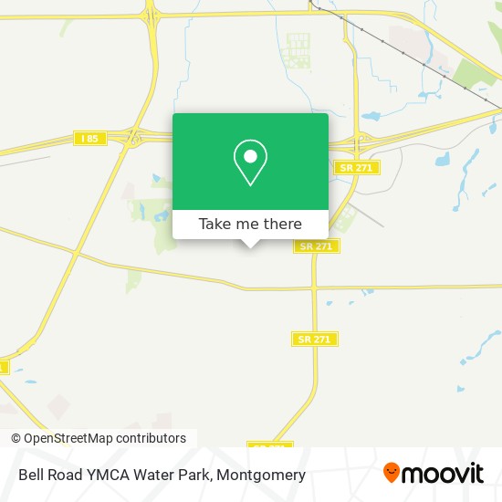 Bell Road YMCA Water Park map