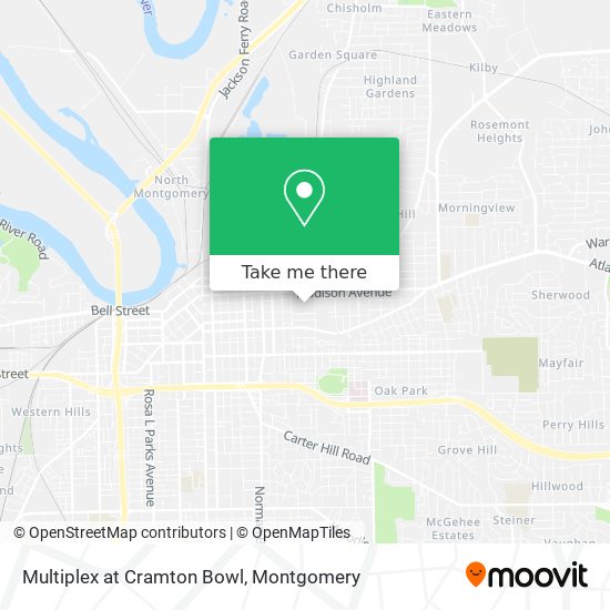 Multiplex at Cramton Bowl map