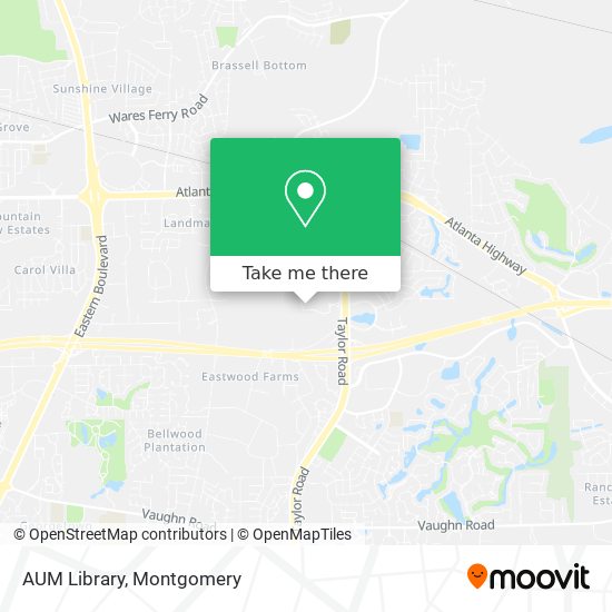 AUM Library map