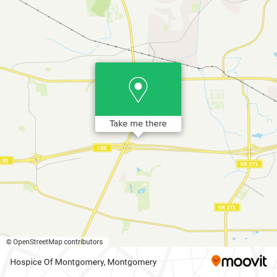 Hospice Of Montgomery map