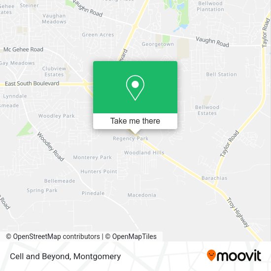 Cell and Beyond map