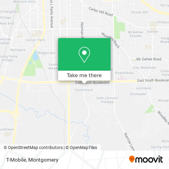 T-Mobile map