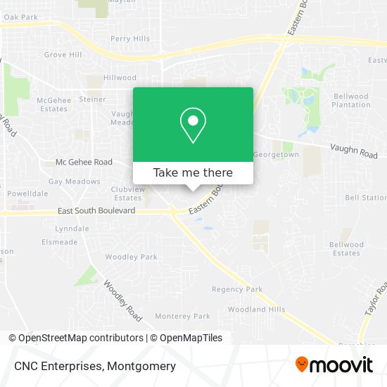 CNC Enterprises map