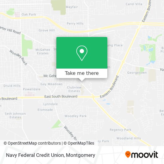 Navy Federal Credit Union map