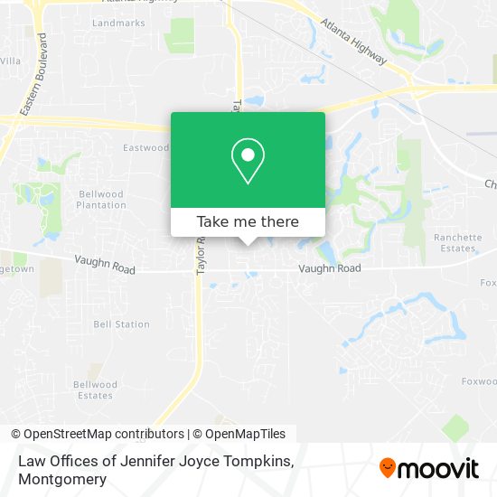 Mapa de Law Offices of Jennifer Joyce Tompkins