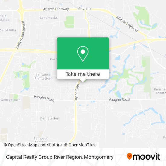 Capital Realty Group River Region map