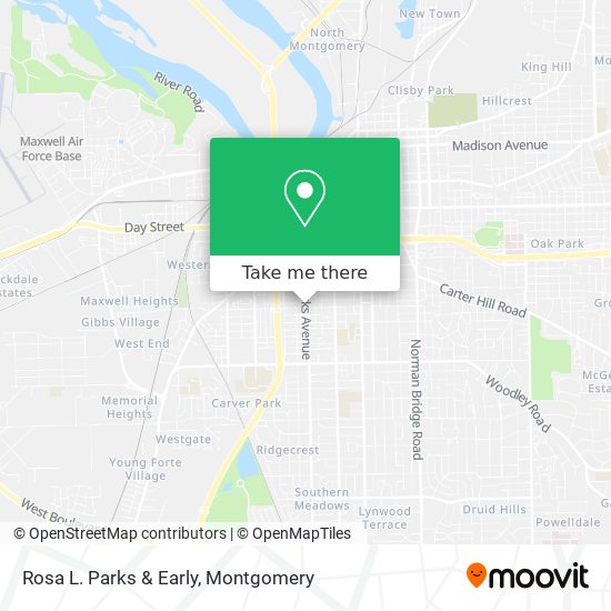 Mapa de Rosa L. Parks & Early