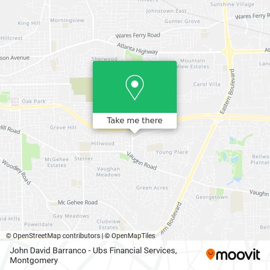 Mapa de John David Barranco - Ubs Financial Services