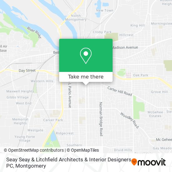 Mapa de Seay Seay & Litchfield Architects & Interior Designers PC