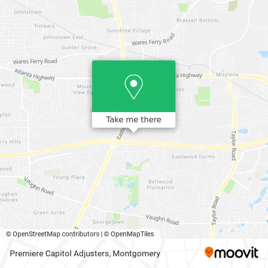 Premiere Capitol Adjusters map