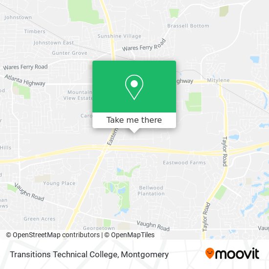 Mapa de Transitions Technical College