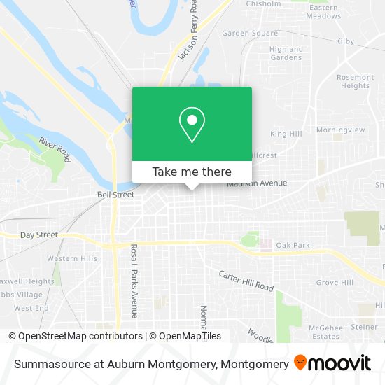 Mapa de Summasource at Auburn Montgomery