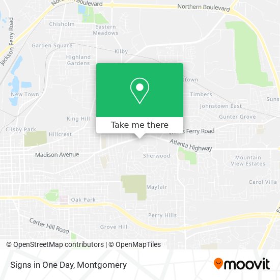 Mapa de Signs in One Day