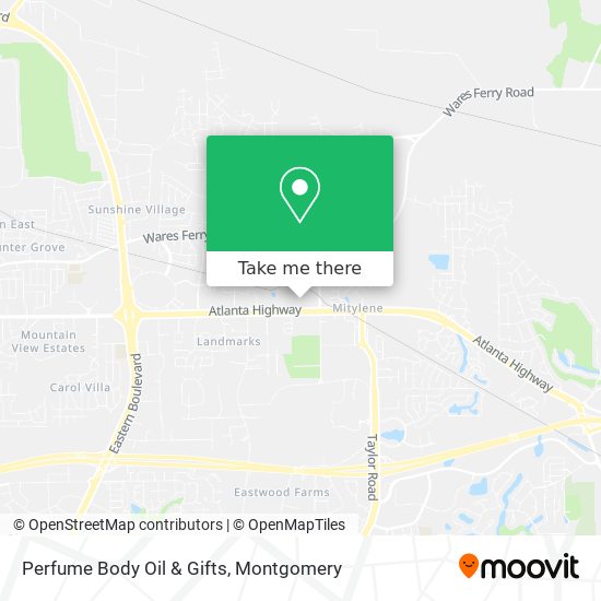 Perfume Body Oil & Gifts map
