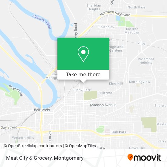 Mapa de Meat City & Grocery