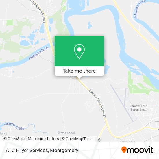 ATC Hilyer Services map