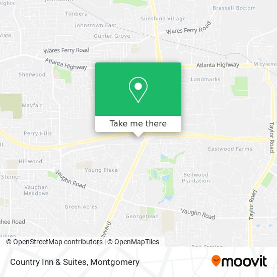 Mapa de Country Inn & Suites