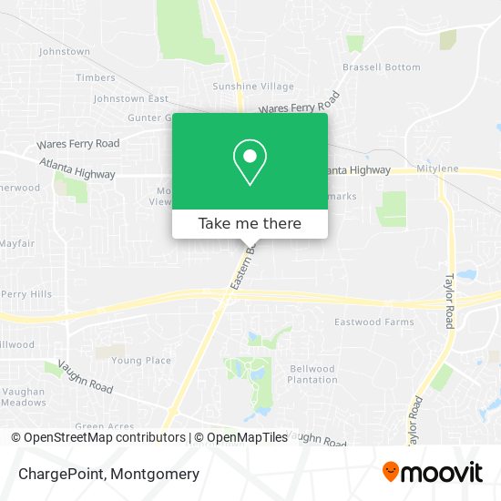 ChargePoint map