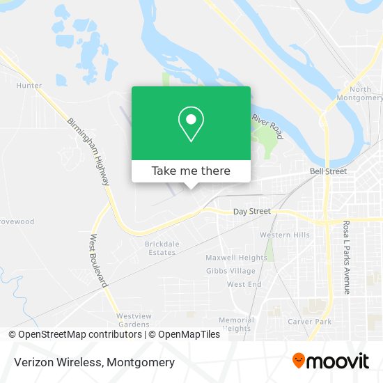 Verizon Wireless map