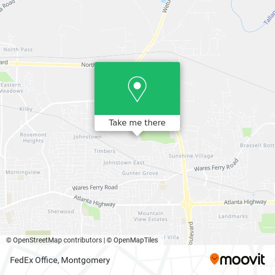 FedEx Office map