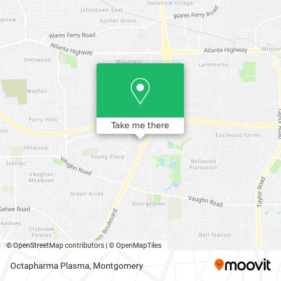 Octapharma Plasma map