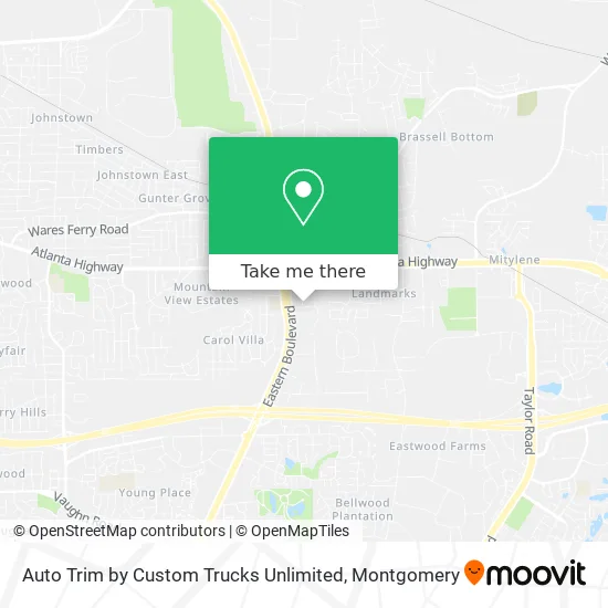 Auto Trim by Custom Trucks Unlimited map