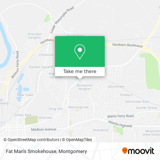 Fat Man's Smokehouse map