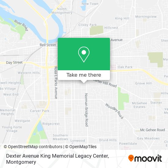 How to get to Dexter Avenue King Memorial Legacy Center in Montgomery by  Bus?