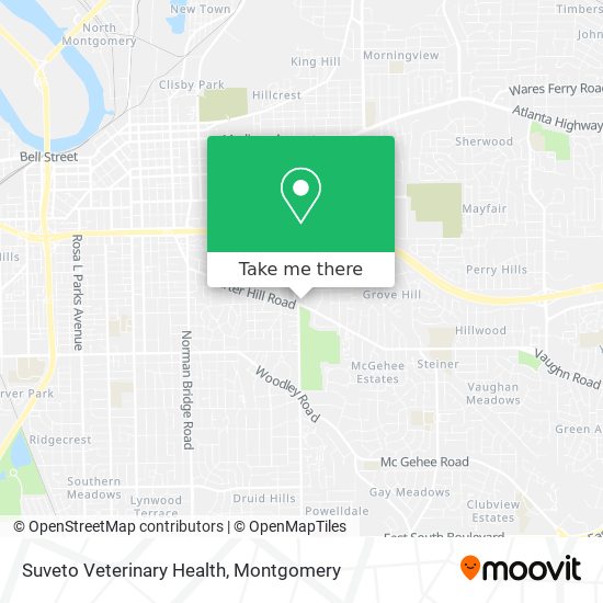 Suveto Veterinary Health map