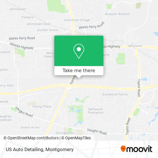 US Auto Detailing map