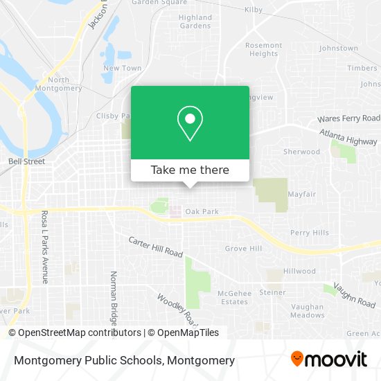 Montgomery Public Schools map