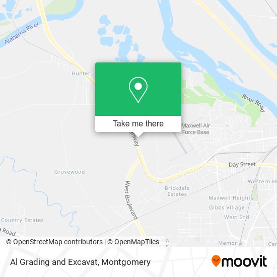 Mapa de Al Grading and Excavat