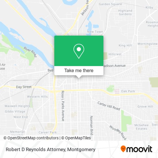 Mapa de Robert D Reynolds Attorney