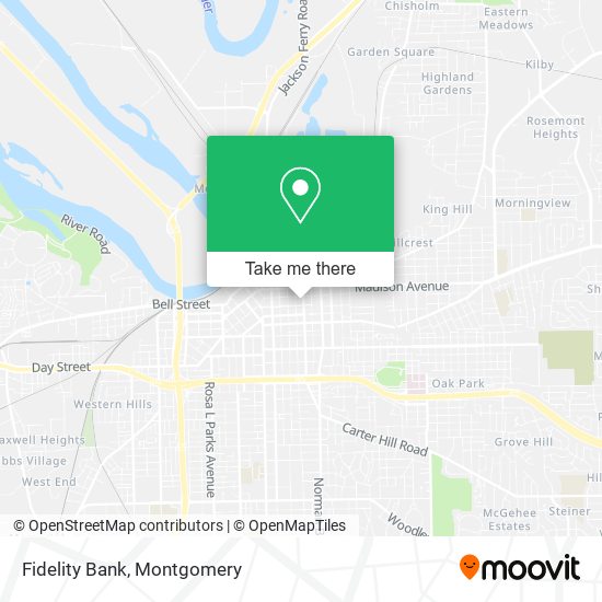 Fidelity Bank map