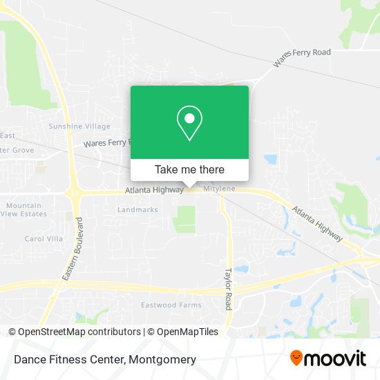 Dance Fitness Center map