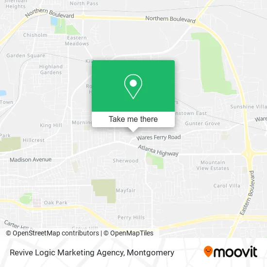 Revive Logic Marketing Agency map