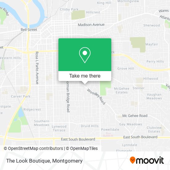 The Look Boutique map