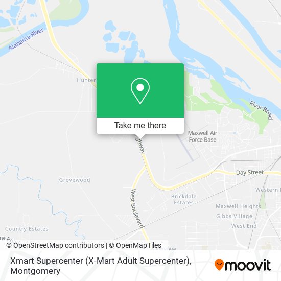 Xmart Supercenter (X-Mart Adult Supercenter) map