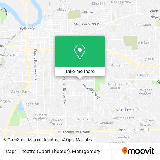 Mapa de Capri Theatre (Capri Theater)