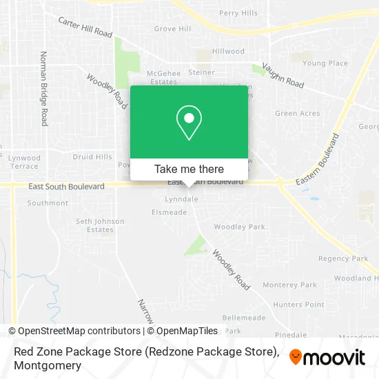 Red Zone Package Store (Redzone Package Store) map