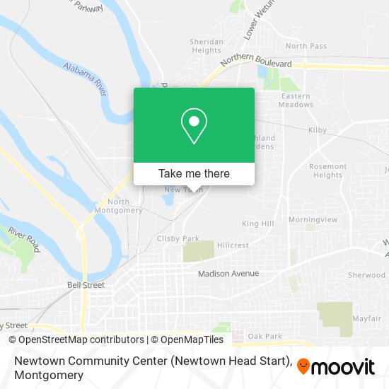 Newtown Community Center (Newtown Head Start) map