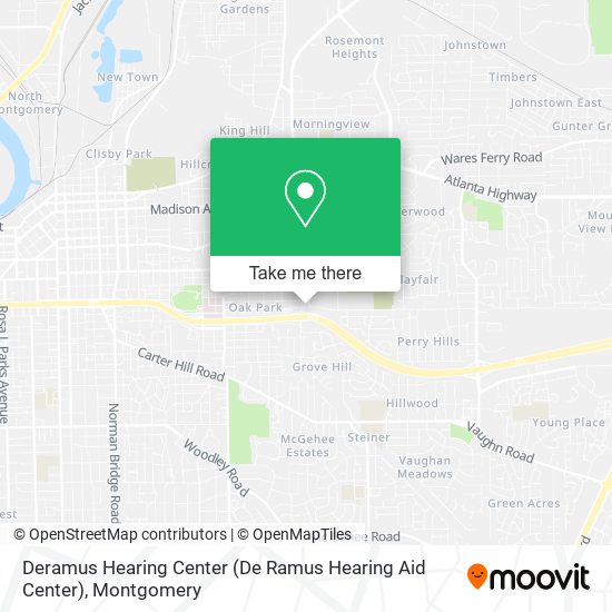 Deramus Hearing Center (De Ramus Hearing Aid Center) map