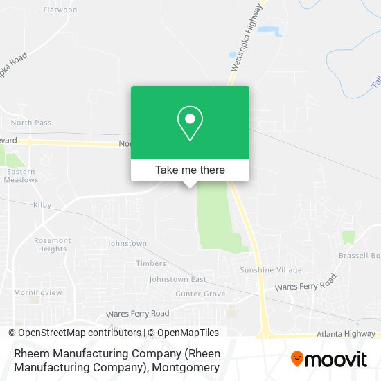 Rheem Manufacturing Company (Rheen Manufacturing Company) map