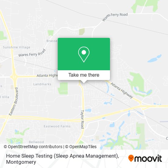 Home Sleep Testing (Sleep Apnea Management) map