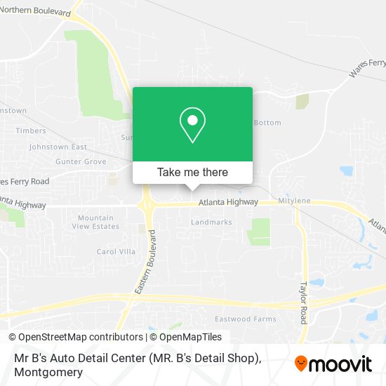 Mapa de Mr B's Auto Detail Center (MR. B's Detail Shop)