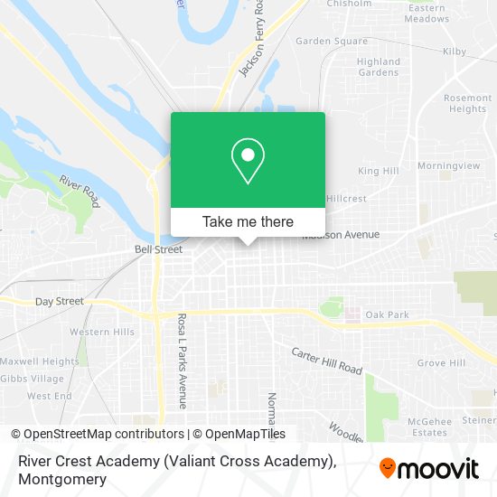 River Crest Academy (Valiant Cross Academy) map