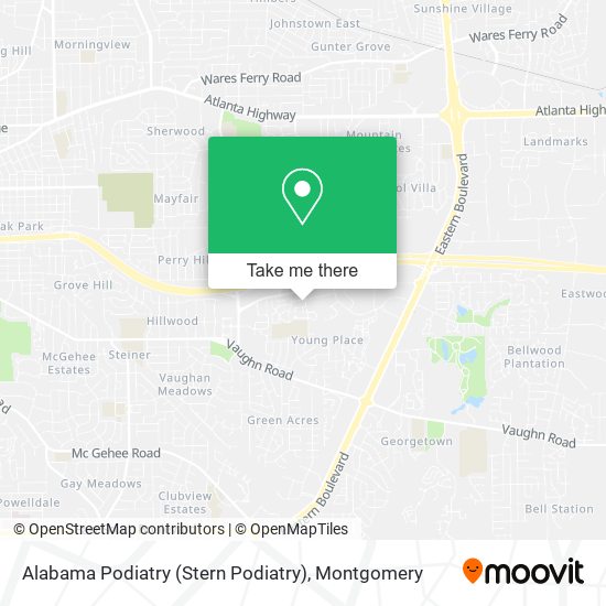 Alabama Podiatry (Stern Podiatry) map